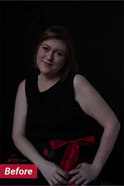 Body Photo Editing - Before editing
